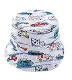 (ピーキー)Peigeeベビー用ハット つば広 赤ちゃんキャップ サファリハット キッズ 帽子 子供サンバイザー フィッシャーマンハット 可愛い 車 女の子 男の子 男女児 紫外線 UVカット 日よけ