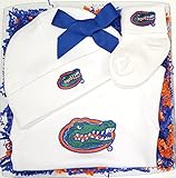 Florida Gators 3 Piece Baby Clothingギフトセット Newborn