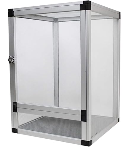 Amazon | 爬虫類メッシュケージPVCナイロントカゲ繁殖ボックス