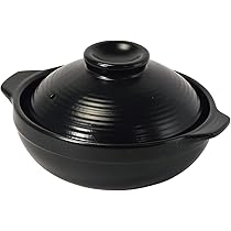 黒とベージュの水玉土鍋 楽天市場】【土鍋・浅型】土鍋 一人用 花さくら 17cm 浅型土鍋