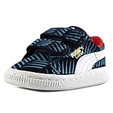 (プーマ) Puma Suede Geofetti V Kids ベビー 米国 4 ブルー スニーカー [並行輸入品]