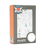ウィーゴアミーゴ weegoamigo おくるみ ガーゼ 1枚 単品 箱入り Single Pack Muslin Flora&Fauna フローラアンドフォーナ