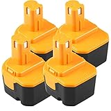 【4個セット】 RYOBI リョービ B-1203F2 12V 2.0Ah 互換バッテリー B-1203 1203C B-1203F3 B-1203M1 BPL-1220 B-8286 BPT1025