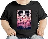 Miami Beach South Beach California Love Endless Summer オーガニックベビーTシャツ 12 - 18 Months