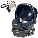 Peg Perego - Primo Viaggio 4-35 Car Seat w Back Seat Mirror - Circles Blue by Peg Perego