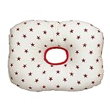 白井産業 日本製 らくらく角円座クッション チェスタレッド