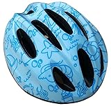 Kinglike軽量 自転車5才～12才くらい ヘルメット 子供用 キッズ スケート 安全 ジュニア こども用 男の子 女の子 通学 アジャスター付き (海洋生物)