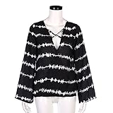 トップス レディース 夏 シフォン Kohore tシャツ 長袖 体型カバー ゆったり シャツチュニック ストライプ 5色 おしゃれ 可愛い シンプル きれいめ 上着 セクシー 春 秋 s-3l 大き