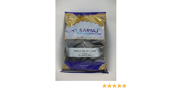 Amazon カロンジ 500g Kalonji ニゲラ Nigella スパイス ハーブ Sartaj スパイス ハーブ 通販