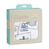 (エイデンアンドアネイ) aden+anais おくるみ スワドル aden+anis Single Organic Swaddle　ウォーリアフィン [並行輸入品]