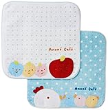 Anano Cafe(アナノカフェ) AC.ベビータオルハンカチセット ブルー