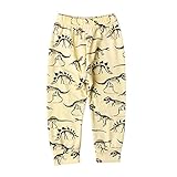 Cutelove 子供服 長ズボン 春秋 可愛い動物柄 恐竜プリント ポリエステル キッズ レジャー 男の子 ヨーロピアンスタイル 赤ちゃん ベビー 柔らか ロングパンツ