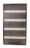 森村金属 モリソン 窓格子の目隠し サンシャインウォール W-02 ダークブラウン 幅74cm 高さ107.3cm