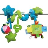Vital Innovations Label-Label LL-ST1162 Spiral Toy Blue / Green by Vital Innovations