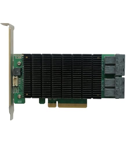 Amazon | RocketRAID 2840C PCIe 3.0 x8 16 ポート 6Gb/s SAS/SATA 