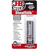 j-b溶接8267-s SteelStikスチール強化Epoxy Putty Stick – 2オンス
