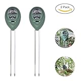 土壌測定器 3 in 1 PChero 土壌のPH/照度/水分検定 土壌測定器 土壌酸度/照度/水分計 土壌測定メーター テスター 多機能 電池不要 簡易型 屋内/屋外使用可 農業 栽培 家庭菜園 2