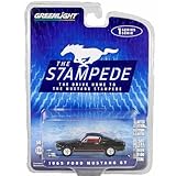 GREENLIGHT 1/64スケール マスタングスタンピードシリーズ１ 1965 フォード・マスタング GT 13340-A [並行輸入品]