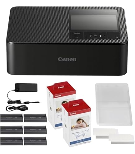 Canon SELPHY CP1500 プリンター 本体とインク Amazon.co.jp: Canon SELPHY CP1500 コンパクトフォトプリンター