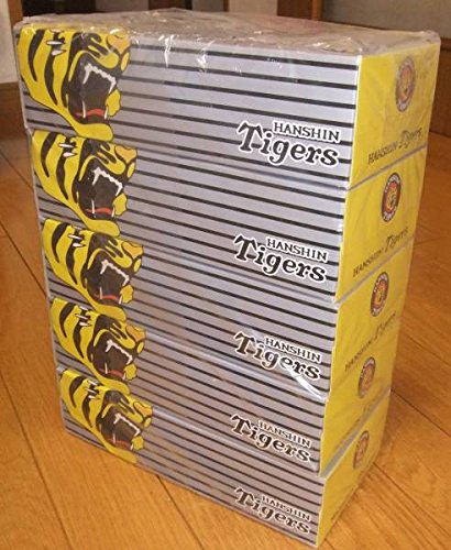 阪神タイガース　BOXティッシュ　5個セット　TIGERS