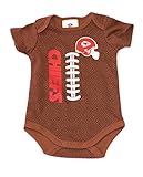NFL Licensed Kansas City Chiefs Football OnesieクリーパーCrawler
