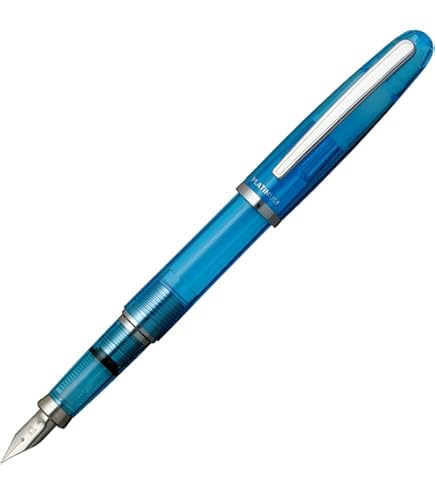 Amazon | プラチナ万年筆 万年筆 バランス シャインクリスタル 中字