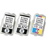 キャノン BC-310 BC-311 CANON 用 詰替えインク インク王国 顔料ブラック２個＋カラーセット キャノン プリンターインク 詰め替えインク BC310 BC311 BC-310XL BC-311XL 対応プリンター PIXUS MP270 PMP280 MP480 MP490 MP493 MX350 MX420 iP2700 互換インク BC-310BK BC-311CL