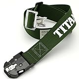 タイタン 匠魂 ＯＴ－ＳＮＨロゴ入り 安全帯用 胴ベルト 緑 １2０ｃｍ（Mサイズ）