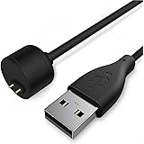 TUSITA 1M 充電ケーブル 対応 シャオミ Xiaomi Mi Smart Band 7 / Mi Band 6 / Mi Band 5, Amazfit Band 5 充電器 - USB 充電 磁気 チャージングケーブル - スマートウォッチ