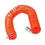 F Fityle 全6サイズ　リコイルエアホース　ポ反動エアーコンプレッサーホース　リウレタンPUチューブ - 12M 10 x 6.5mm