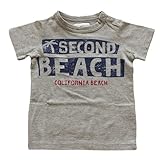 jeans b. 2nd　BEACH　T シャツ(杢グレー) 95cm