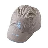 LeafIn キッズハット 子供用野球帽 ツバ付きキャップ ベビー ベースボール スポーツ アウトドア 日焼け防止 男女兼用 (XL, グレー)