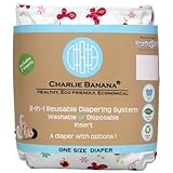 Charlie Banana 2-in-1 Reusable Diaper One Size-Butterfly by Charlie Banana