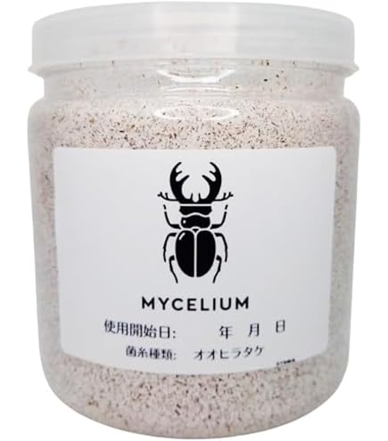 Amazon | 【2個セット】MYCELIUM 菌糸ビン800cc オオヒラタケ菌