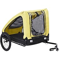 BURLEY ペットカート 自転車　専用　イエロー/ブラック 公式バーレー(Burley)自転車用ベビーカー,サイクルトレーラー