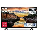 テレビ 32型 録画機能付き FSLC - 32V型 20ms 液晶テレビ IRIEシリーズ シングルチューナー 留守録 ブラック FFF SMART LIFE CONNECTED - FFF-TV32SBK