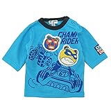 CHILD CHAMP(チャイルド チャンプ) 10/-天竺マスクマンカート7分Tシャツ 80cm /ブルー NO.C-86151153