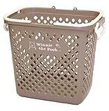 錦化成 かご くまのプーさん キッズバスケット セピア L