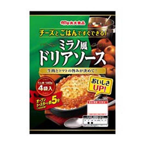 丸大食品 ミラノ風ドリアソース140g(1人前)×4袋入