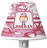 ピンク迷彩Shade Night Light ( Personalized )