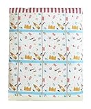 ベビー掛カバー《ロンドン》(105×130cm)【日本製】 (レッド)