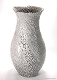 残雪手ひねり花器　（信楽焼・花瓶・花入れ・花器・壺・壷・水盤・フラワーポット・フラワーベース・Z）