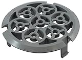 Canplas 321844 4" Pipe End Drain Grate [並行輸入品]