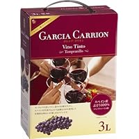 【スペインを代表する品種テンプラニーリョを100% 使用】ガルシア・カリオン テンプラニーリョ [ 赤ワイン ミディアムボディ スペイン 3000ml ]