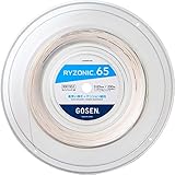 ゴーセン GOSEN バドミントンガット・ストリング ライゾニック 65 RYZONIC 65　200mロール BSRY652