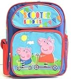 Peppa Pig Scooter Buddies 12" Toddler Backpack [並行輸入品]