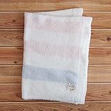 gelato pique ジェラートピケ パウダートリムボーダーブランケット pwgg165605 PINK F