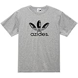 ［azides］アジデス半袖Tシャツ 正規商標登録商品 面白い おもしろ パロディ メンズ