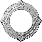 Ekena Millwork CM11BN 11 1/8-Inch OD x 6 1/8-Inch ID x 5/8-Inch Benson Ceiling Medallion [並行輸入品]