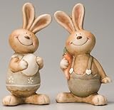 陶器カントリーラビットＬ　2個セット